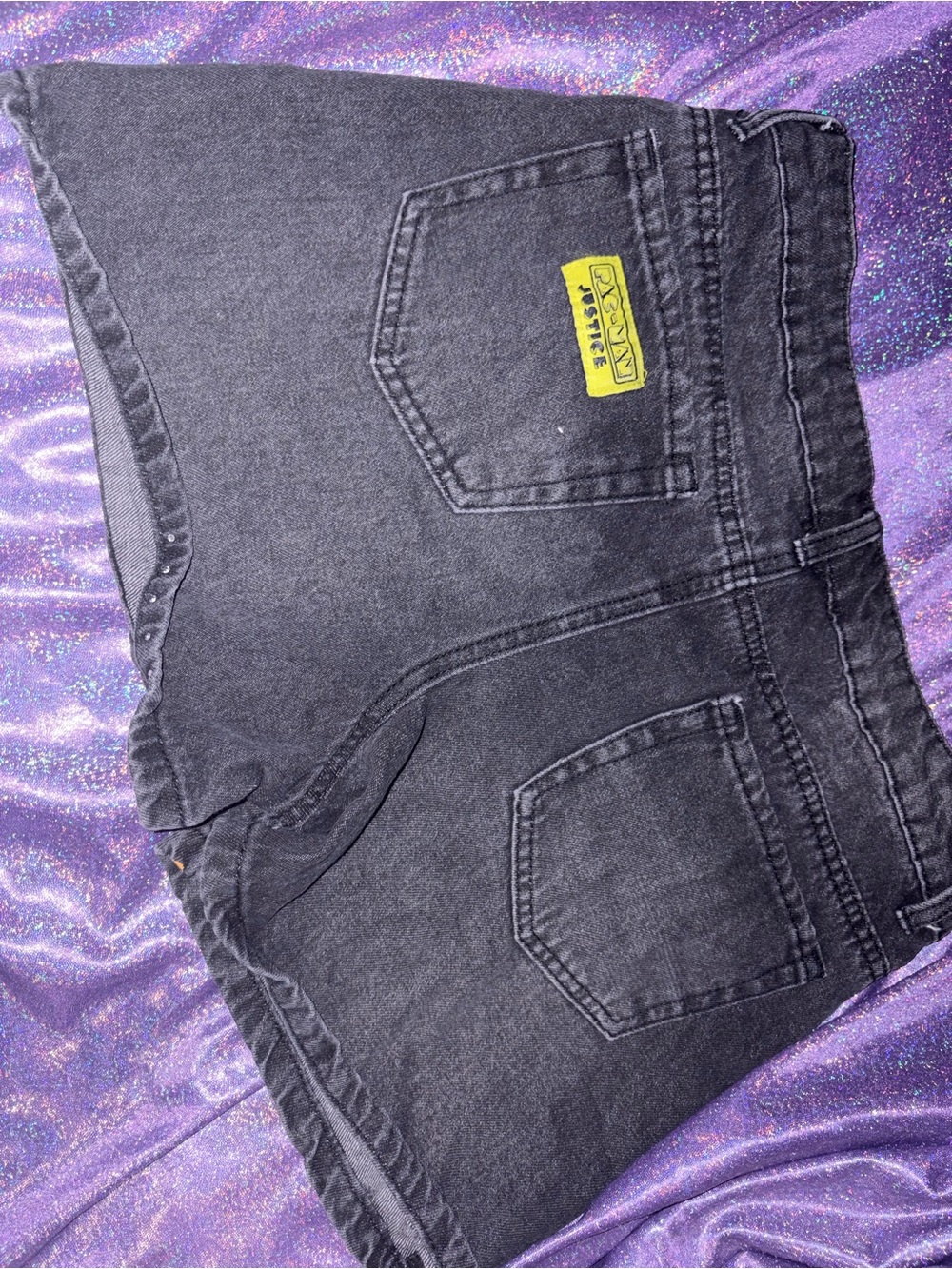 Justice Pac-Man Rhinestone Shorts - Picture 8 of 8